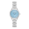 Thumbnail Image 0 of Ladies' Bulova Sutton Blue Dial and Diamond Accent Watch in Stainless Steel (Model 96P250)