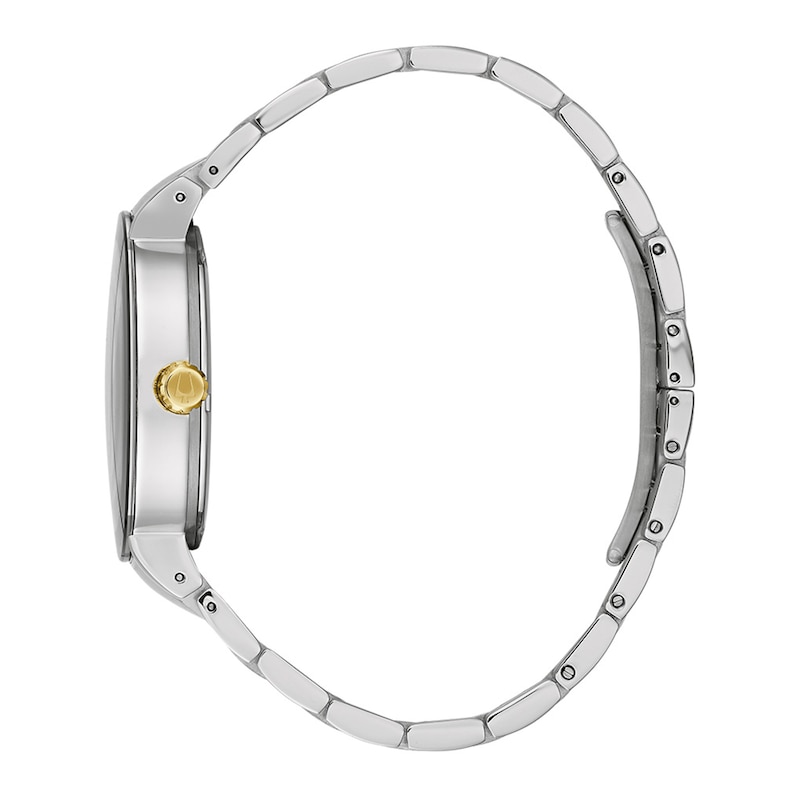 Main Image 2 of Men's Bulova Futuro Blue Dial Watch in Two-Tone Stainless Steel (Model 98C148)