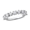 Thumbnail Image 1 of 0.60 CT. T.W. Princess-Cut Diamond Band in 14K White Gold
