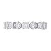 Thumbnail Image 4 of 0.60 CT. T.W. Princess-Cut Diamond Band in 14K White Gold