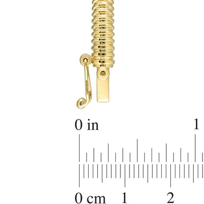 0.78 CT. T.W. Diamond Bangle Bracelet in 14K Two-Tone Gold