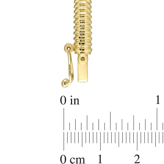 0.78 CT. T.W. Diamond Bangle Bracelet in 14K Two-Tone Gold