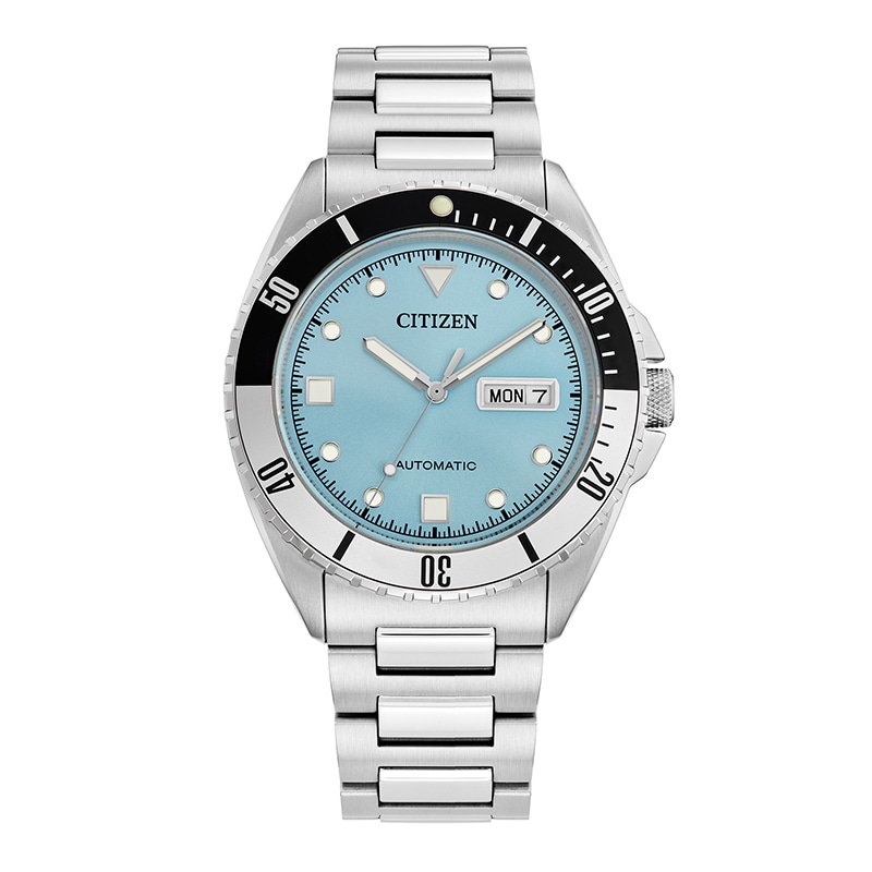 Men's Citizen Sport Automatic Dark Blue Dial Watch in Stainless Steel (Model: NH7531-52L)