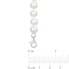 Thumbnail Image 3 of Men’s 7.0-7.5mm Freshwater Cultured Pearl and Enamel Anchor Necklace in Sterling Silver-21”