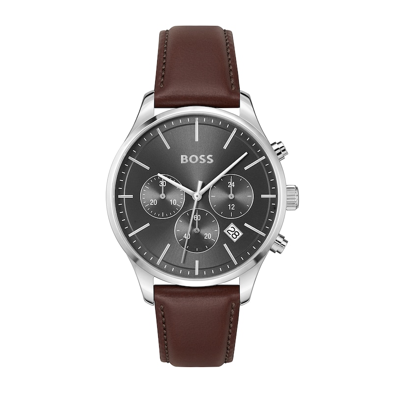 BOSS Avery Chronograph Men’s Watch with Dial (Model: )|Peoples Jewellers