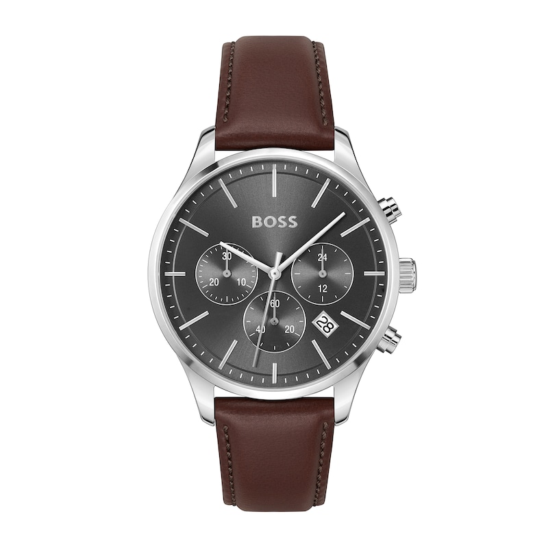 Main Image 1 of BOSS Avery Chronograph Men’s Watch with Gray Dial (Model: 1514155)