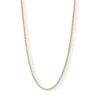 Thumbnail Image 1 of 3.0mm Silk Rope Chain Necklace in Hollow 18K Gold - 20”