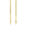 Thumbnail Image 3 of 3.0mm Herringbone Chain Bracelet in Solid 10K Gold - 7.25"