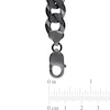 Thumbnail Image 3 of Men’s 7.0-7.5mm Freshwater Cultured Pearl & Cuban Curb Chain Necklace in Sterling Silver-22”