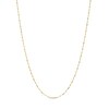 1.35mm Dorica Singapore Chain Necklace in Solid 18K Two-Tone Gold