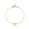 Thumbnail Image 1 of Child's Bow Bracelet in Solid 14K Gold - 5.5”