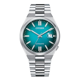 Men's Citizen "Tsuyosa" Automatic Silvertone Bracelet Watch (Model: NJ0151-53X)