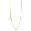 Jade Maple Leaf Pendant in 14K Gold