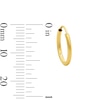 Thumbnail Image 2 of 14.0mm Continuous Tube Hoop Earrings in 14K Gold
