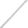 Thumbnail Image 1 of 0.25 CT. T.W. Diamond Miracle Tennis Bracelet in Sterling Silver