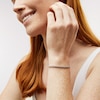 Thumbnail Image 2 of 0.25 CT. T.W. Diamond Miracle Tennis Bracelet in Sterling Silver
