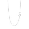 Thumbnail Image 3 of 0.50 CT. T.W. Diamond Triple Heart Swirl Pendant in Sterling Silver