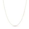 Thumbnail Image 1 of 0.7mm Diamond-Cut Box Chain Necklace in Solid 18K Gold - 20”