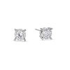 Thumbnail Image 1 of 1.00 CT. T.W. Certified Lab-Grown Diamond Miracle Frame Stud Earrings in 10K White Gold (F/SI2)