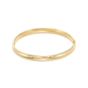 Thumbnail Image 1 of Child's 4.5mm Polished Bangle in Hollow 10K Gold - 5.5"