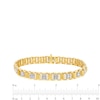 Thumbnail Image 4 of 0.50 CT. T.W. Diamond Link Bracelet in 10K Gold - 8.5”