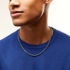 Thumbnail Image 2 of 10.00 CT. T.W. Black Diamond Tennis Necklace in 10K White Gold with Black Rhodium - 20”
