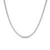 Thumbnail Image 1 of 10.00 CT. T.W. Certified Lab-Grown Diamond Tennis Necklace in 10K White Gold (F/SI2) - 20”