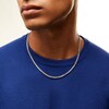 Thumbnail Image 2 of 10.00 CT. T.W. Certified Lab-Grown Diamond Tennis Necklace in 10K White Gold (F/SI2) - 20”