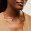 Thumbnail Image 2 of 1.4mm Figaro Chain Necklace in Solid 14K Gold - 18"