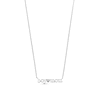 Thumbnail Image 0 of Diamond Accent "boy mom" with Heart Necklace in Sterling Silver