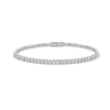 Thumbnail Image 1 of 2.00 CT. T.W. Certified Lab-Grown Diamond Bangle in 14K White Gold (F/SI2)