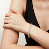 Thumbnail Image 2 of 3.00 CT. T.W. Certified Lab-Grown Diamond Bangle in 14K White Gold (F/SI2) - 7.1"
