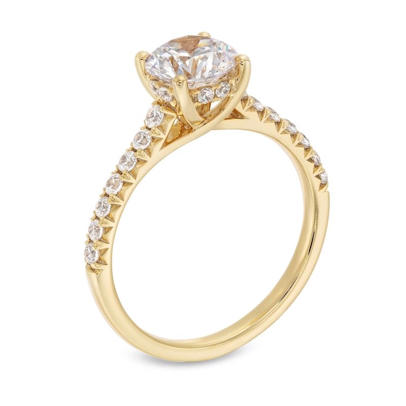 Main Image 3 of 1.80 CT. T.W. Certified Lab-Grown Diamond Engagement Ring in 14K Gold (F/VS2)
