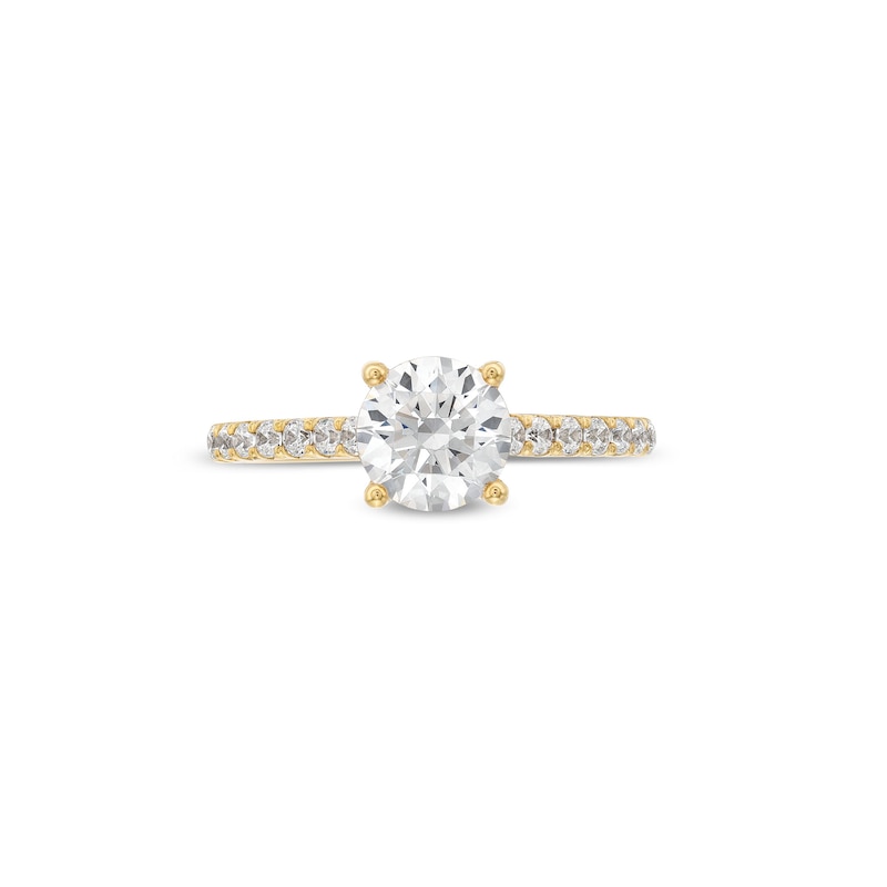 Main Image 4 of 1.80 CT. T.W. Certified Lab-Grown Diamond Engagement Ring in 14K Gold (F/VS2)