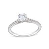 Thumbnail Image 1 of 0.69 CT. T.W. Diamond Double Prong Engagement Ring in 14K White Gold