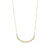 Thumbnail Image 0 of 0.23 CT. T.W. Diamond "MAMA" Station Line Necklace in 10K Gold - 17"