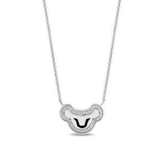 Disney Treasures The Lion King 0.085 CT. T.W. Diamond Simba Necklace in Sterling Silver
