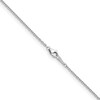Thumbnail Image 2 of 1.6mm Cable Chain Necklace in Solid Platinum - 18"