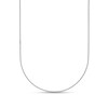 Thumbnail Image 1 of 0.7mm Box Chain Necklace in Solid Platinum - 18"