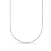 1.4mm Paper Clip Chain Necklace in Solid Platinum - 16"