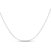 Thumbnail Image 1 of 1.0mm Box Chain Necklace in Solid Platinum - 20"