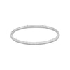 Thumbnail Image 1 of 0.70 CT. T.W. Diamond Flexible Bangle in 10K White Gold - 6.75"