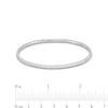 Thumbnail Image 3 of 0.70 CT. T.W. Diamond Flexible Bangle in 10K White Gold - 6.75"