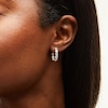 Thumbnail Image 2 of 3.00 CT. T.W. Certified Lab-Grown Diamond Inside-Out Hoop Earrings in 14K Gold (F/SI2)