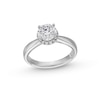 Thumbnail Image 0 of 1.40 CT. T.W. Certified Lab-Created Diamond Hidden Halo Engagement Ring in 14K White Gold (F/SI2)