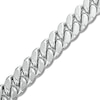 Previously Owned - Diamond-Cut 10.7mm Cuban Curb Chain Bracelet in Solid Sterling Silver  - 8.5"
