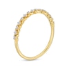 Thumbnail Image 3 of Previously Owned - Diamond Accent "X" Flower Band in 10K Gold
