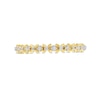 Thumbnail Image 4 of Previously Owned - Diamond Accent "X" Flower Band in 10K Gold