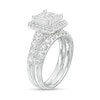 Thumbnail Image 2 of Previously Owned - 2.00 CT. T.W. Quad Princess-Cut Diamond Frame Bridal Set in 14K White Gold
