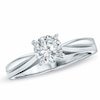 Thumbnail Image 1 of Previously Owned - 1.20 CT. Diamond Solitaire Engagement Ring in 14K White Gold (J/I1)